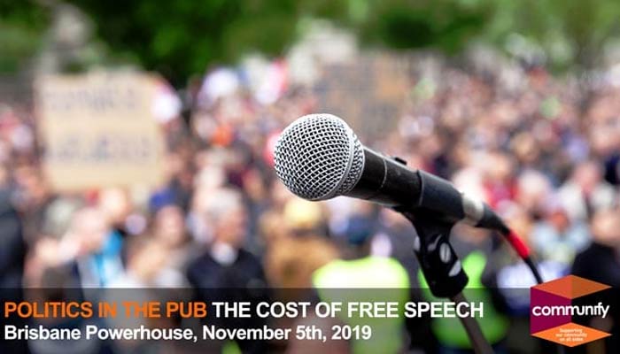 Politics in the Pub: The Cost Of Free Speech