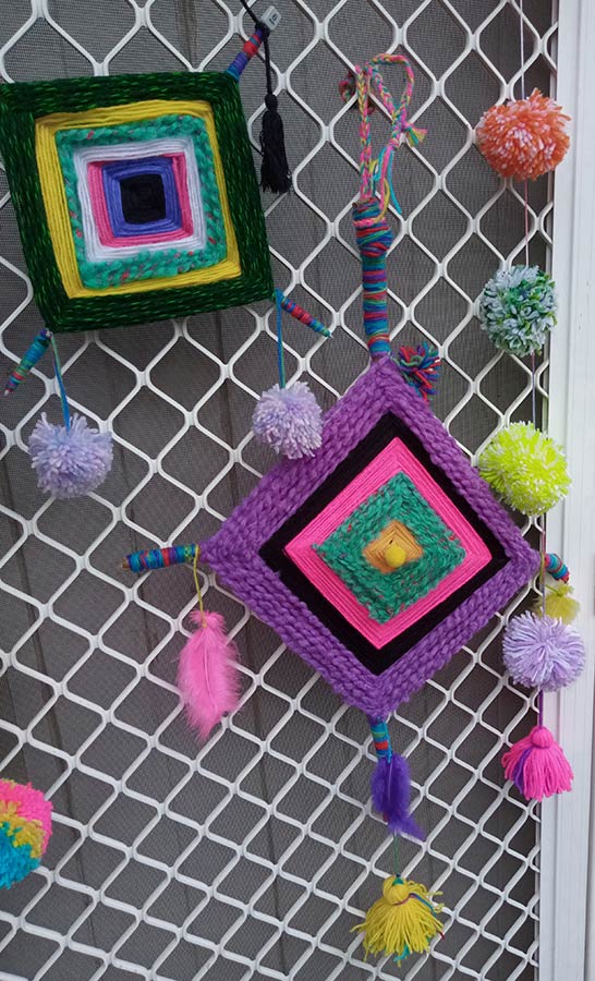 Ojo de dios - Crochet by Ann