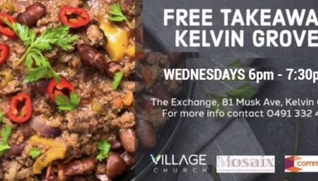 Free Dinner @ The Exchange, Kelvin Grove