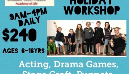 3 Day Acting School Holiday Workshop