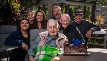 100 years young – a very special milestone for Frank Mullins
