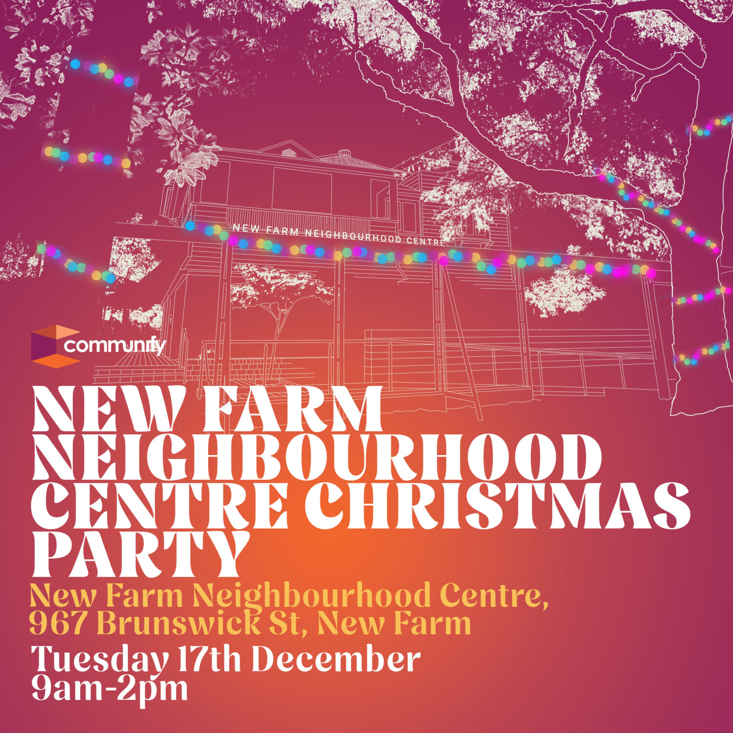 New Farm Neighbourhood Centre Christmas Party 2024