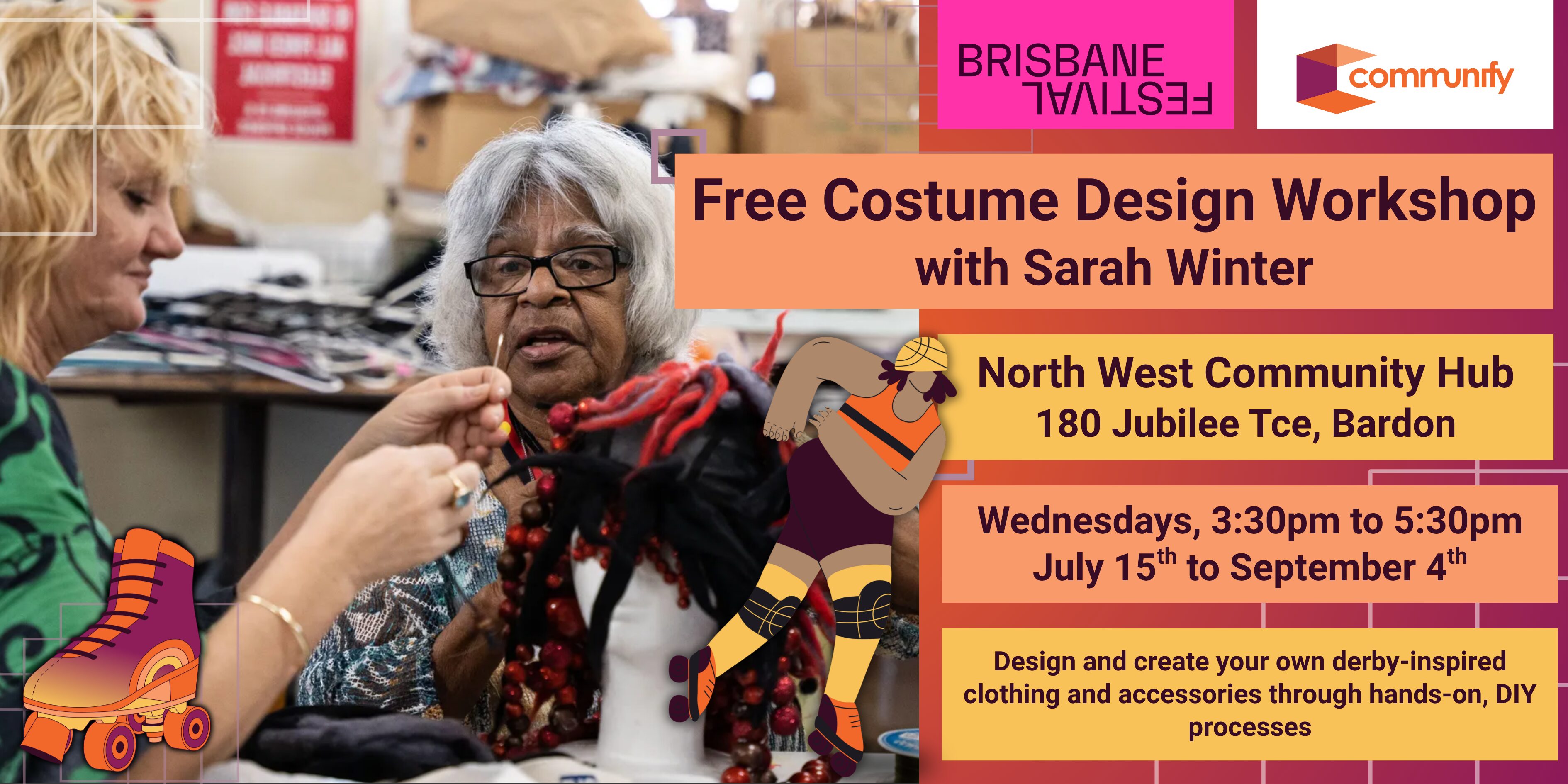 Free Costume Design Workshop with Sarah Winter