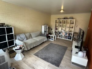 Clean living room in unit