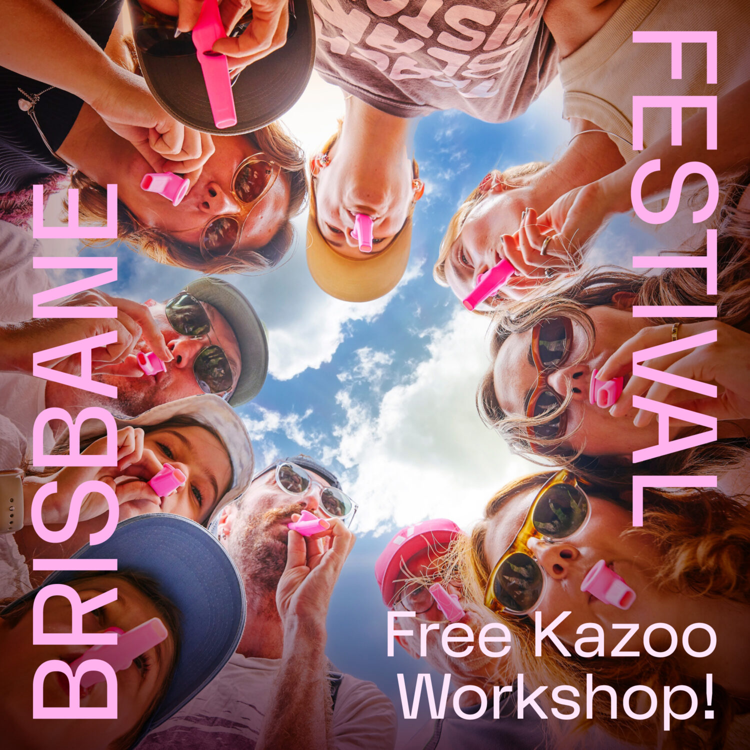 Free Kazoo Workshop for Brisbane Festival