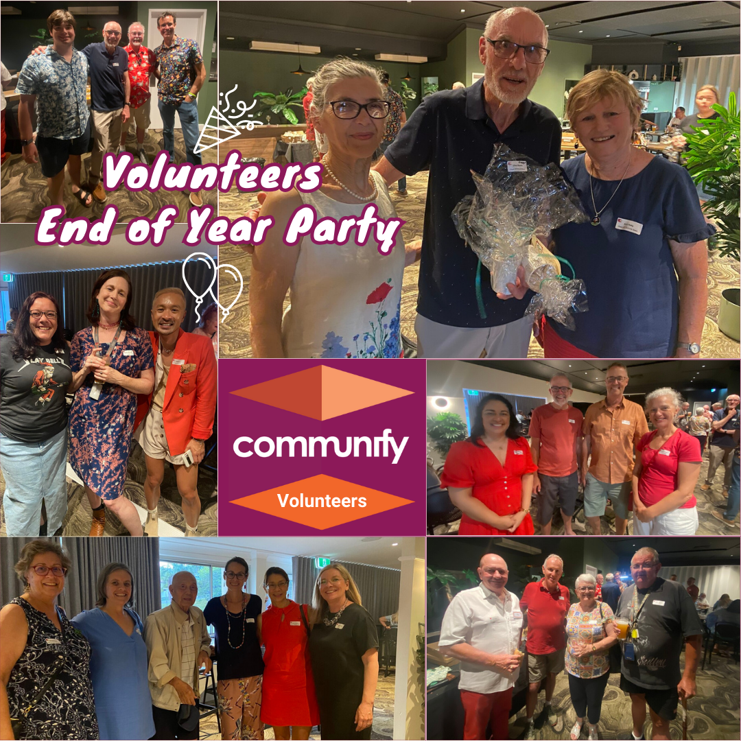 Volunteers end of year party 2023