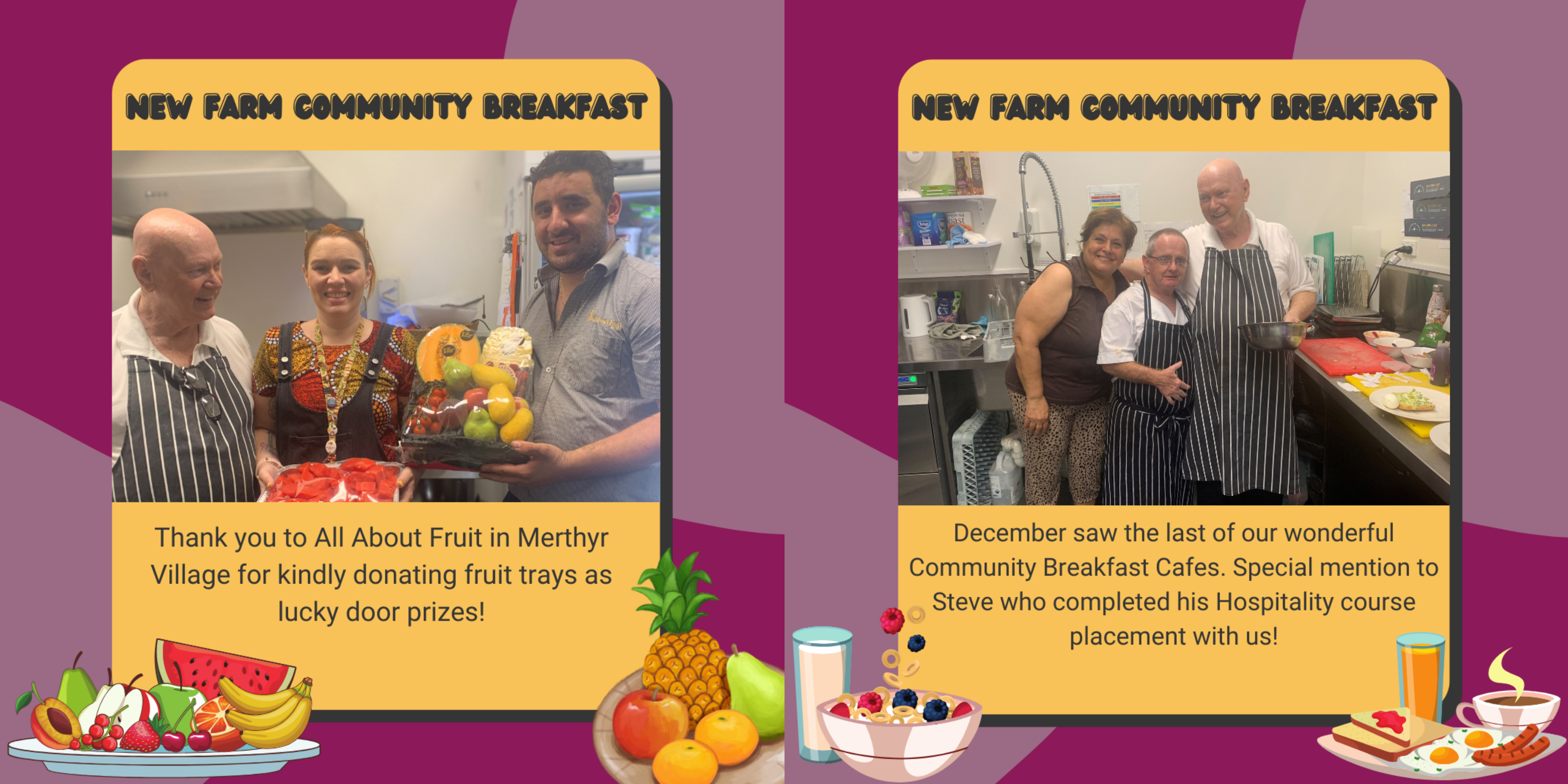 New Farm Neighbourhood Centre community breakfast